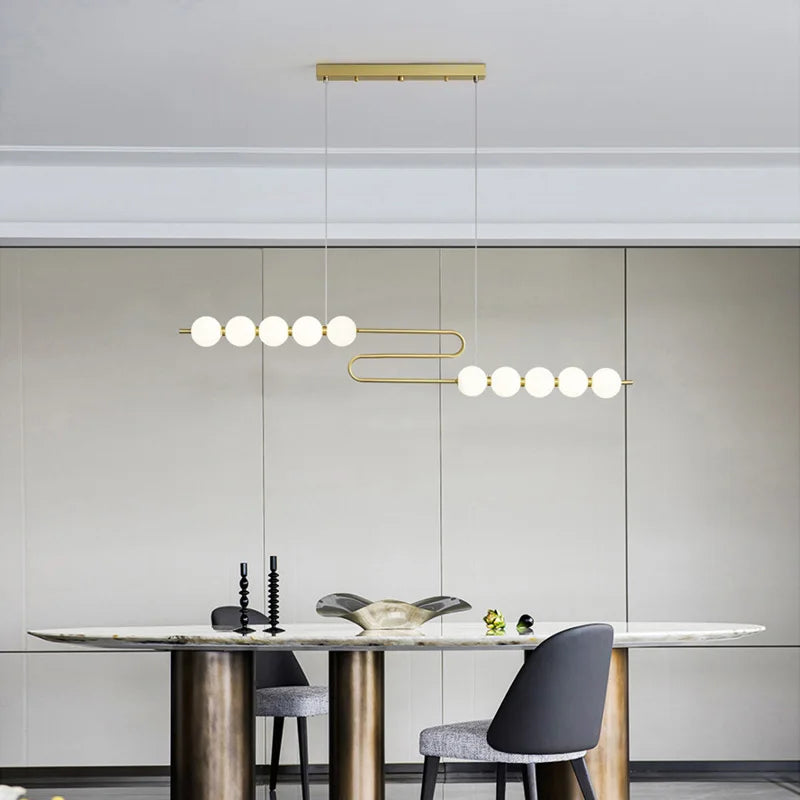 DecorBites™ LED Chandelier Necklace Lighting for Dinning Room