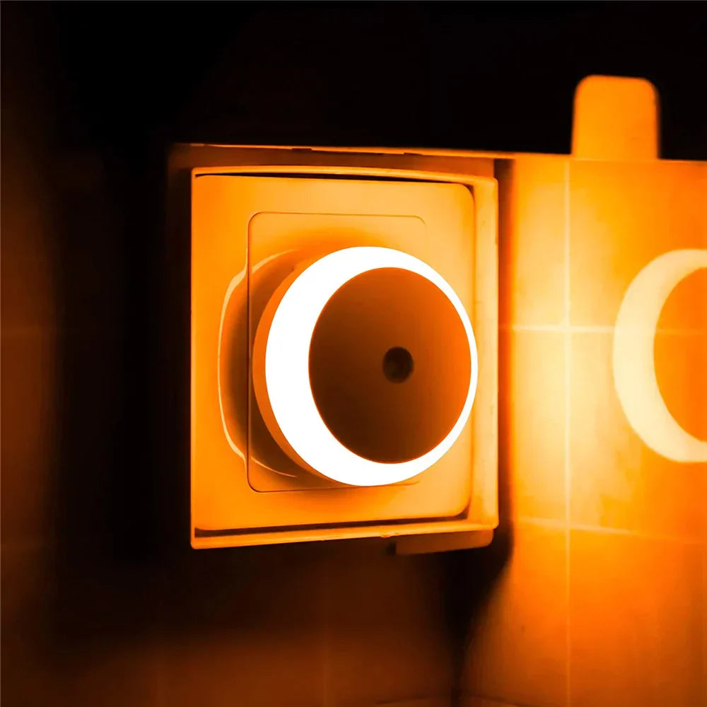 DecorBites™ LED Night Light Smart Sensor Plug-in Wall Night Lamp for Home Bedroom Hallway