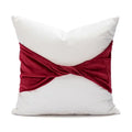 DecorBites™ Christmas Cartoon Candy Cushion Cover - Nordic Red Festival Patchwork Embroidered Design