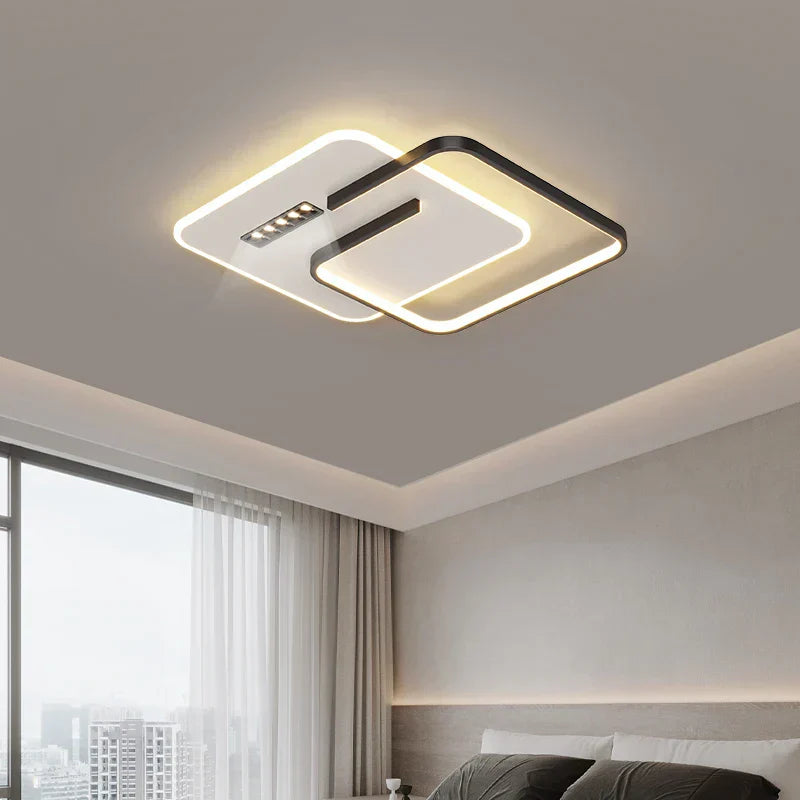 DecorBites™ Grille LED Chandeliers: Stylish Indoor Lighting for Bedroom, Living Room, Study & Home Decor