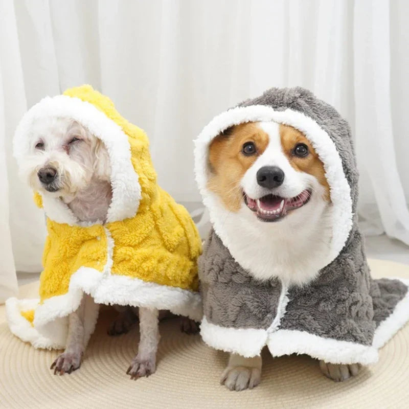 DecorBites™ Cozy Velvet Pet Blanket for Autumn/Winter Comfort