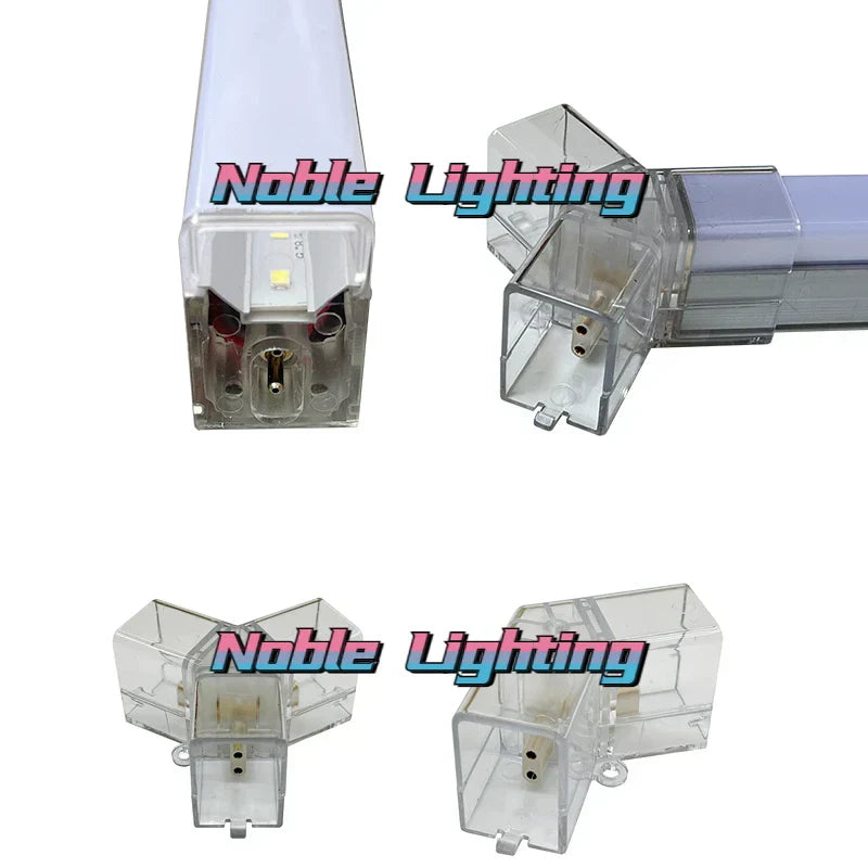 DecorBites™ 6500K LED Hexagrid System for Workshop, Gym, Studio - 2 Year Warranty