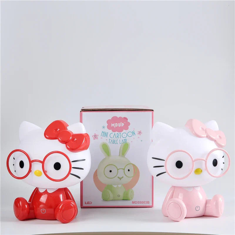 DecorBites™ Cartoon Animal Night Light for Kids Decor, LED Bedside Lamp, Christmas Gift