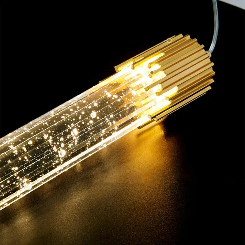 DecorBites™ Crystal LED Ceiling Chandelier for Luxury Home Décor