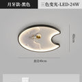DecorBites™ Astronaut Moon Acrylic Ceiling Lamp: Modern Lighting for Home, Office, and Cafe