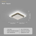 DecorBites™ Crystal Ceiling Lights: Modern LED Indoor Lighting Fixtures for Home Entrance