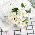 DecorBites™ Begonia Silk Flower Bouquet - Home Soft Decoration Bouquet