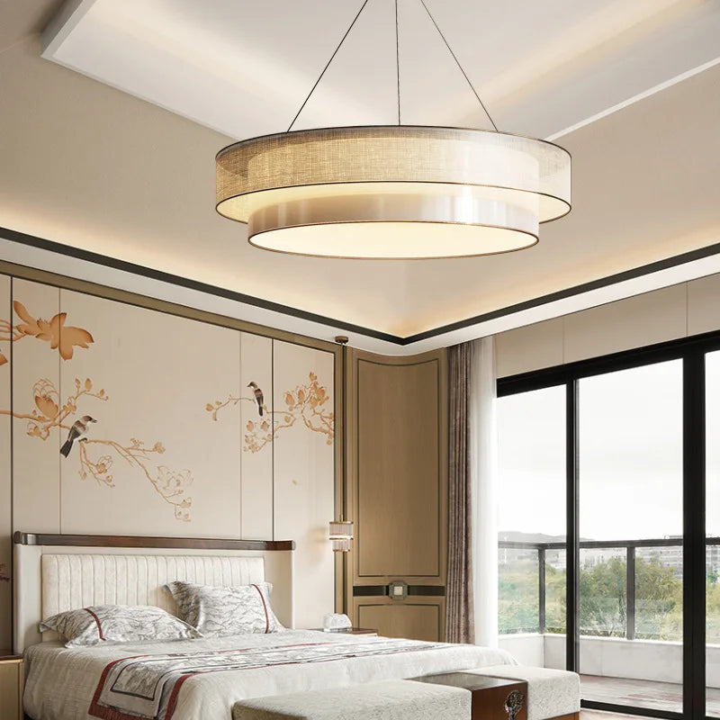 DecorBites™ Contemporary LED Round Pendant Light for Home Decor