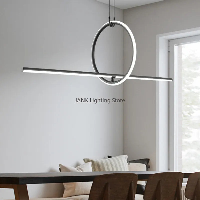 DecorBites™ LED Geometric Pendant Lights for Modern Living Room Decor