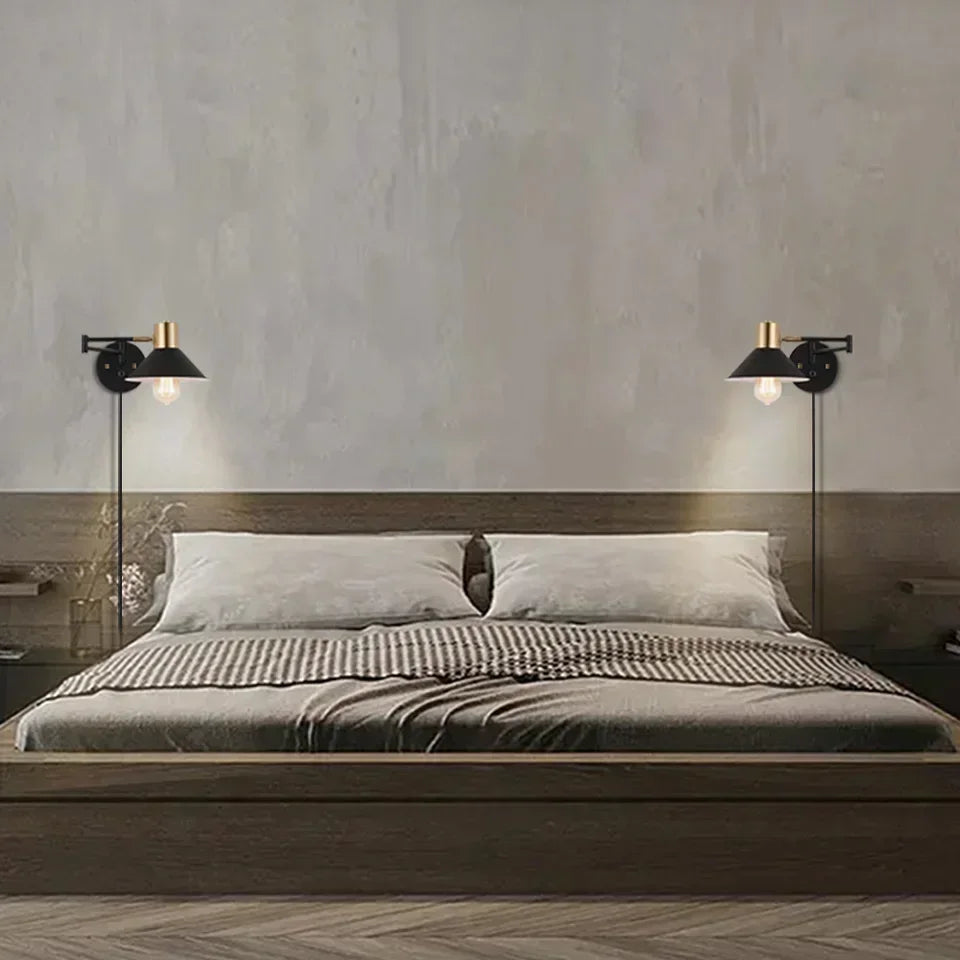 DecorBites™ Dimmable Wall Lamp with Replaceable Bulb & Adjustable Angle