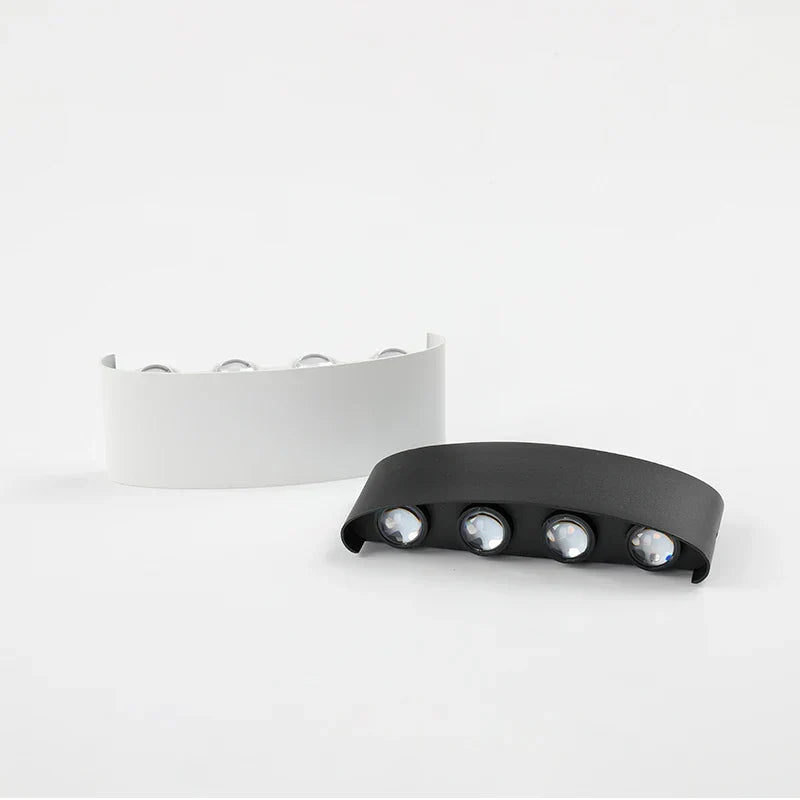 DecorBites™ Aluminum Wall Lamps: Bedside & Living Room Lighting Fixture, Warm/Cool Light, AC85-260V