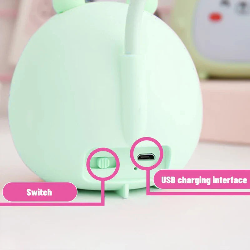 DecorBites™ Cartoon LED Desk Lamp: Cute & Colorful Eye-Protective Night Light