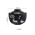 DecorBites™ 4.25" Ceramic Stew Pot Bowl with Lid - Multipurpose Steam Egg Soup Bowl - Small Steaming Cup for Slow Cooking - Home & Restaurant Tableware