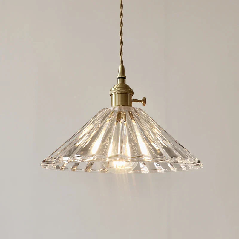 DecorBites™ LED Pendant Lamp Clear Glass Sconce Modern Minimalism Stair Light