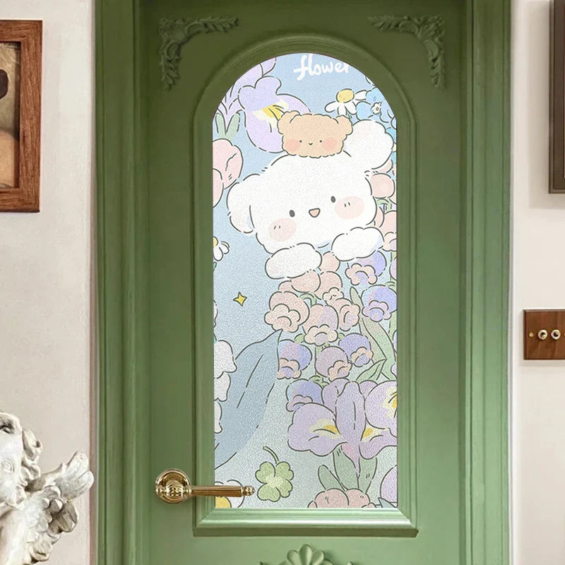 Kawaii Window Privacy Stickers