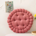 DecorBites™ Cookie Biscuit Cushion Soft Throw Pillow for Living Room Chair