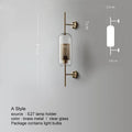 DecorBites™ LED Glass Wall Lamp for Modern Bedroom Decor