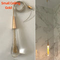 DecorBites™ Crystal Glass LED Pendant Lights for Restaurant, Bar, and Staircase