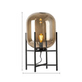 DecorBites™ LED Glass Floor Lamp Retro Melon Floor Lights - Modern Minimalist Design