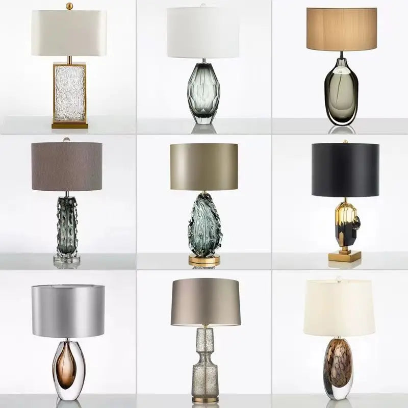 DecorBites™ Glaze Table Lamp - Nordic Modern Design for Living Room, Bedroom, Hotel