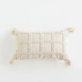 DecorBites™ Boho Tufted Tassel Cushion Cover for Home Decor Living Room Sofa