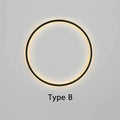 DecorBites™ Circular Wall Lamp LED Lighting for Bedroom Living Room Atmosphere
