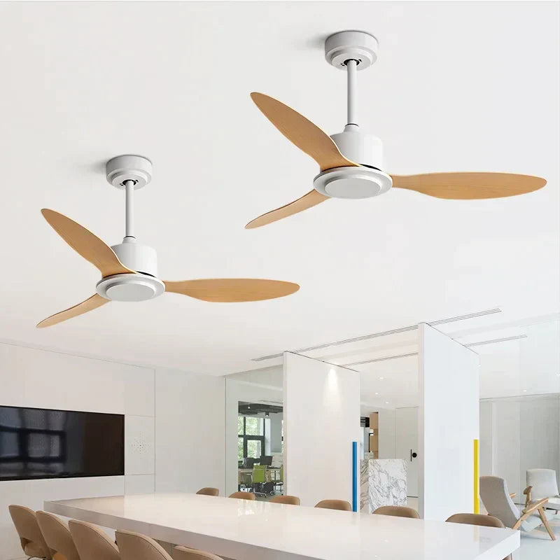 DecorBites™ 42" Black Industrial Style Ceiling Fan with Remote Control