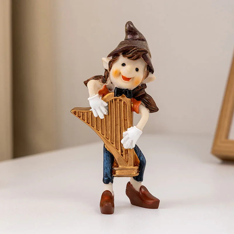 DecorBites™ Clown Resin Art Statue Figure for Interior Decor and Home Spirit