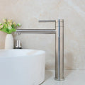DecorBites™ Gold Plated & Chrome Basin Faucet with Long Spout, Single Handle Mixer