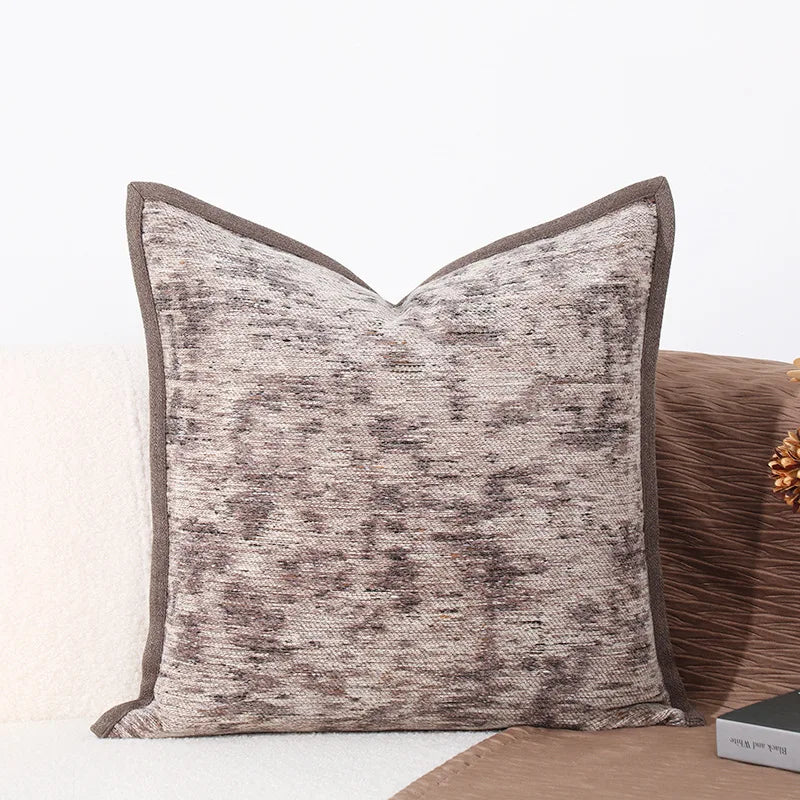 DecorBites™ Black White Sofa Pillowcase: Modern Minimalist Living Room Cushion Cover