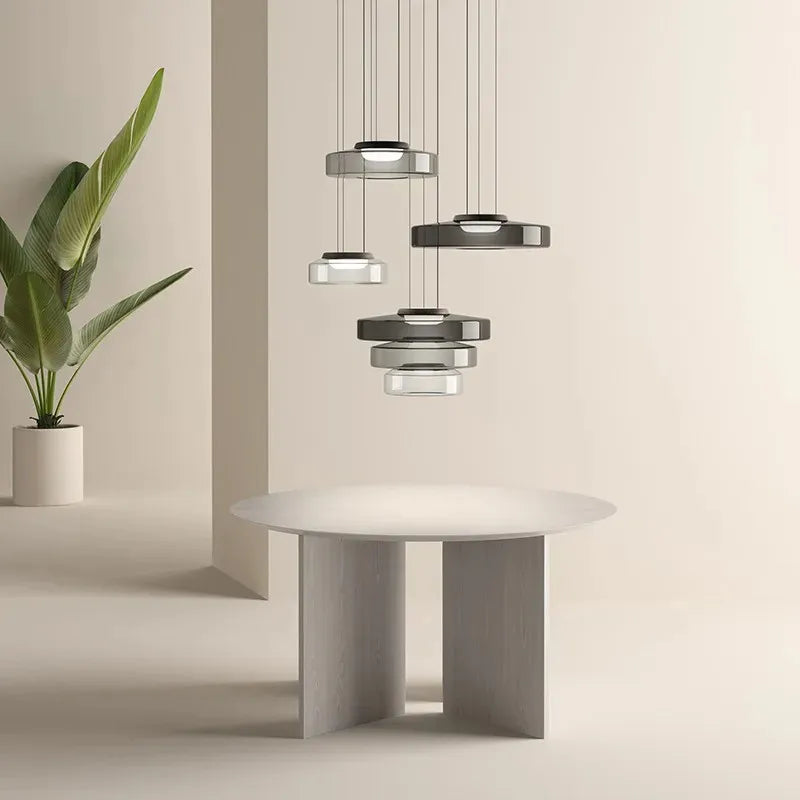DecorBites™ BOHEMIA Glass Pendant Light - Danish Design for Kitchen Island Dining Bedroom Tables
