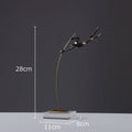 DecorBites™ Gymnastic Acrobat Resin Sculpture Ornaments for Living Room Decor