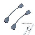 DecorBites™ Aluminum Track Rails for LED Spotlights with T-L Connector