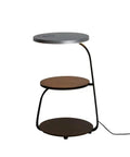 DecorBites™ LED Wood Shelf Floor Lamp for Bedroom Living Study Room