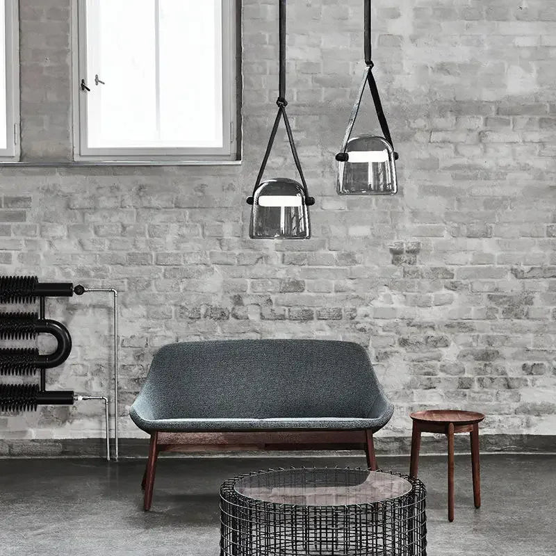 DecorBites™ Glass Chandelier: Modern Nordic Style for Living Room, Bedroom, or Bar
