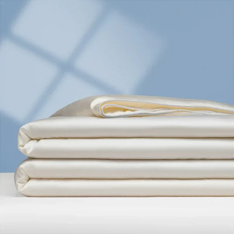 DecorBites™ Cooling Comforter: Silky Soft Lightweight Quilt for Summer, Double-Sided Cold Fabric