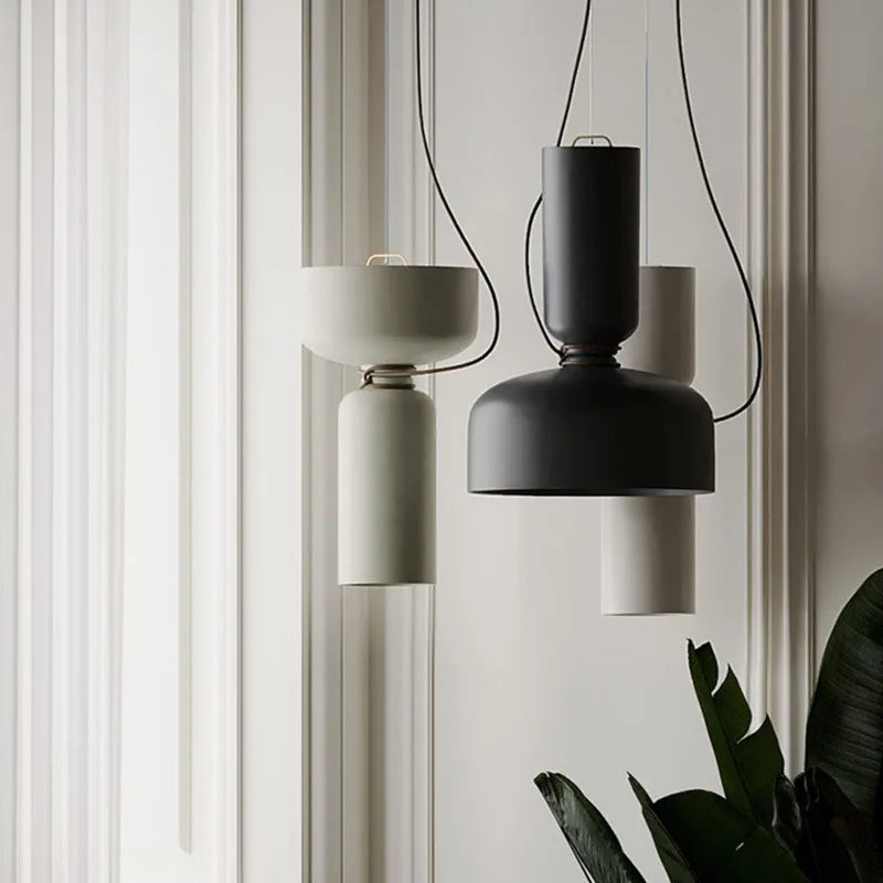 DecorBites™ LED Pendant Light: Minimalist Iron Fixture for Bedroom, Living Room, Restaurants & Bars