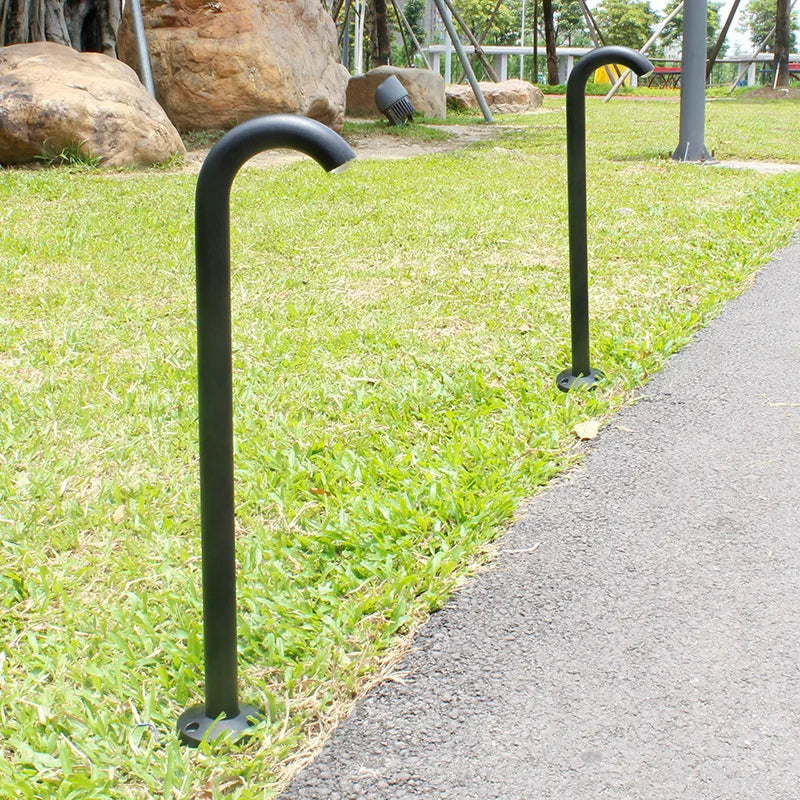 DecorBites™ LED Outdoor Aluminum Pillar Courtyard Garden Bollard Light for Modern Landscape Lighting