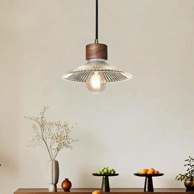 DecorBites™ Glass LED Pendant Light - Modern Nordic Hanging Lamp for Home and Dining