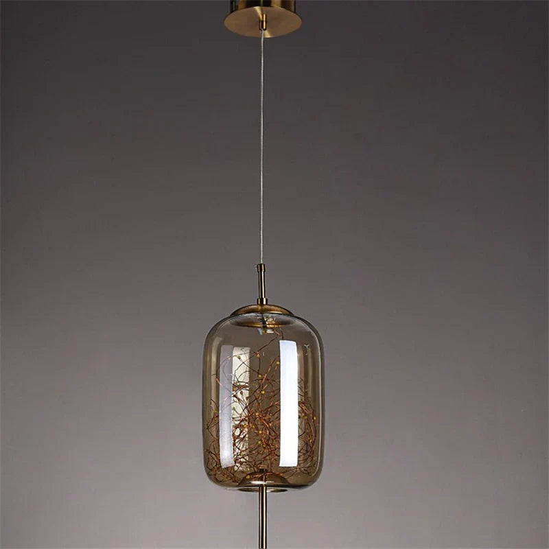 DecorBites™ LED Starry Sky Pendant Lights Luxury Living Room Lamps