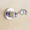 DecorBites™ Brass Handheld Shower Holder Bracket, Chrome Finish, Wall Mounted, Adjustable Angle