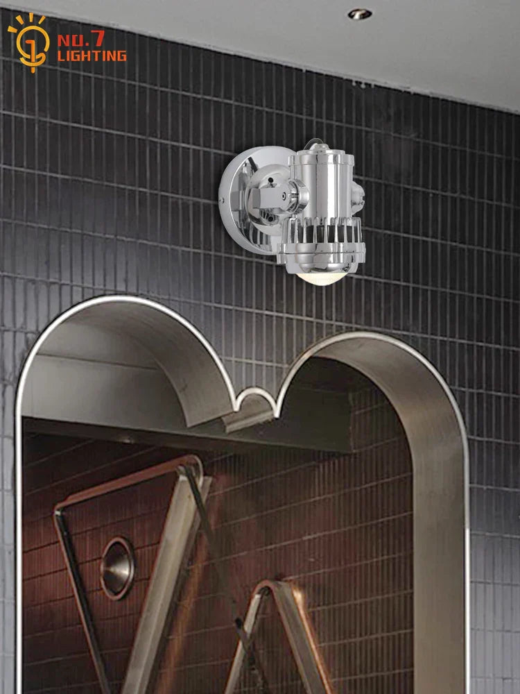 "DecorBites™ Industrial Wall Lamp: Vintage Retro Iron Art LED Interior Lighting for Home Decor"