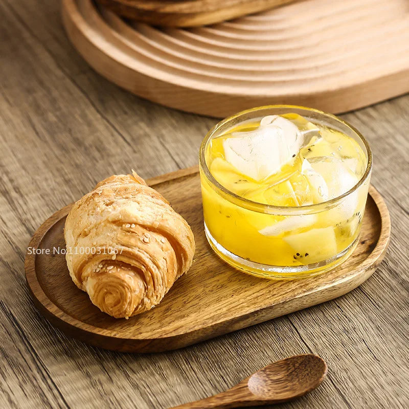 DecorBites™ Glass Afternoon Tea Dessert Bowl for One Person
