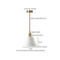 DecorBites™ Ceramic LED Hanging Lamp Japenese Style Pendant Lighting for Home Deco