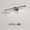 DecorBites™ LED Wall Lamp with Touch Dimming Motion Sensor - 40cm/55cm