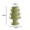 DecorBites™ Christmas Tree Ceramic Vase Xmas Decor Table Flowers Room Decor