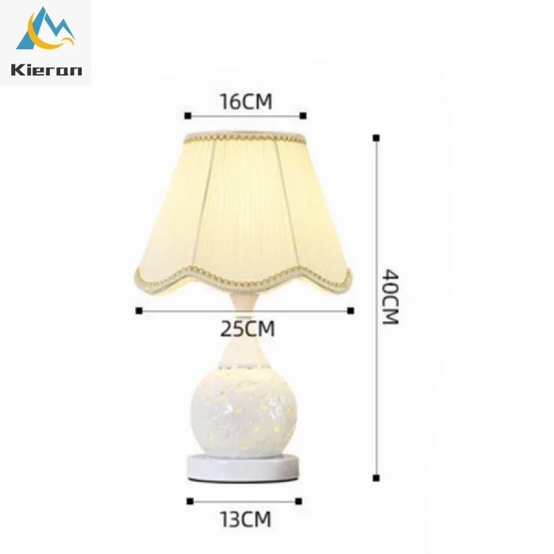 DecorBites™ Ceramic LED Desk Lamp Bedroom Study Living Room Decor Art Floor Lamp