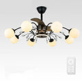 DecorBites™ Branch LED Ceiling Fan Lights with Remote Control for Home, Bedroom, Dining Room