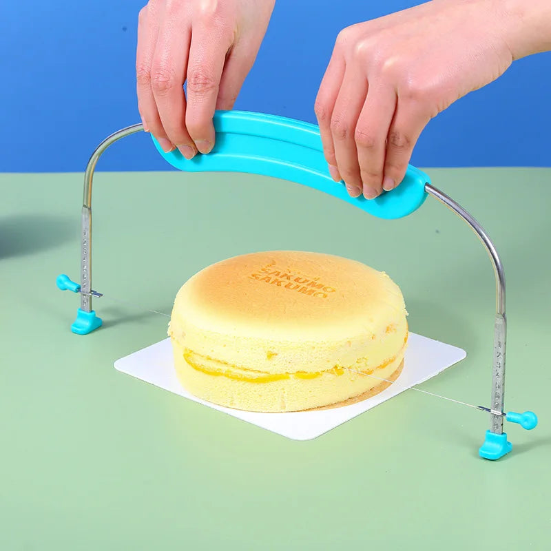 DecorBites™ Cake Slicer Dough Divider Baking Tool Stainless Steel Pastry Cutter