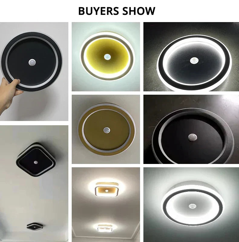 DecorBites™ LED Chandelier Lights with PIR Motion Sensor for Indoor Lighting
